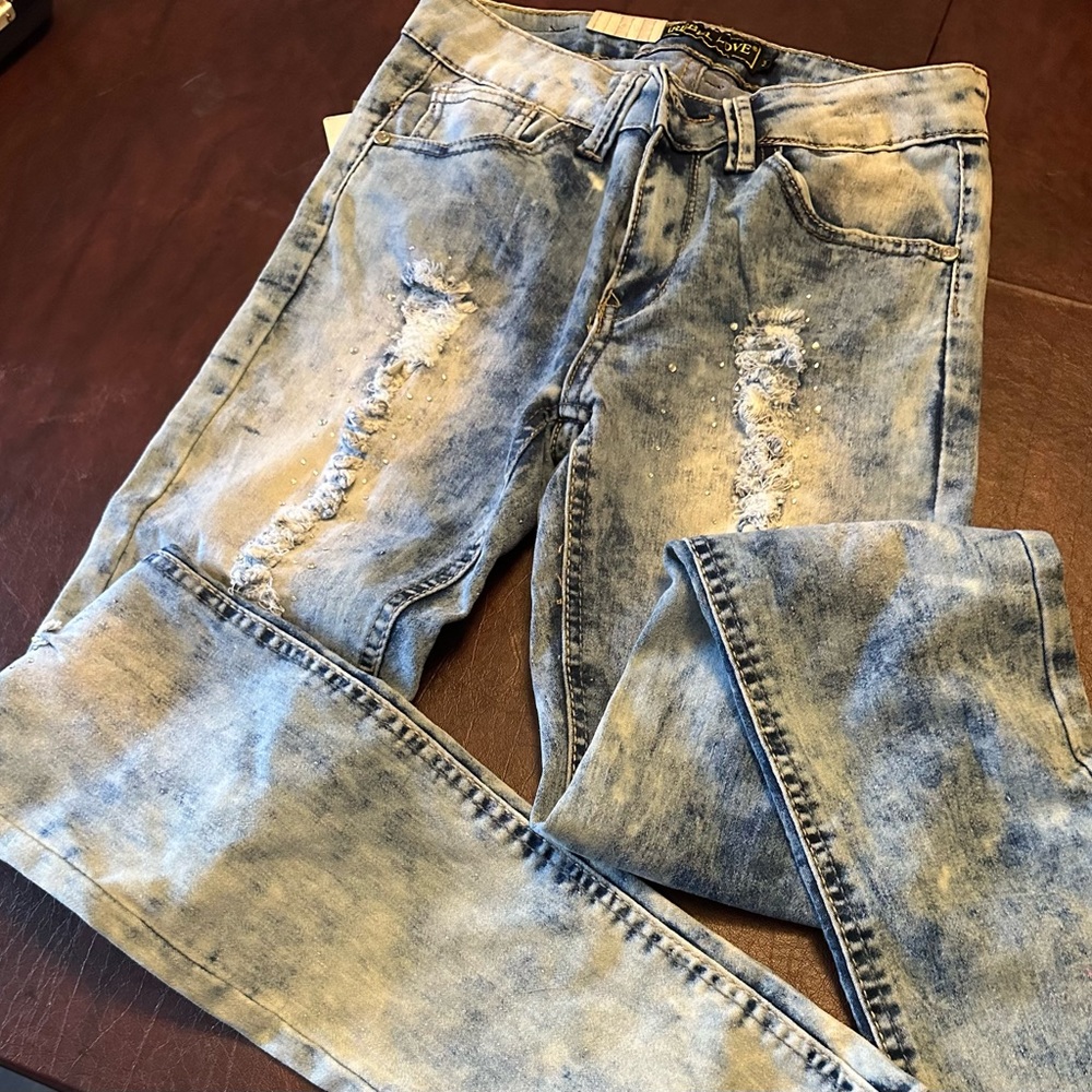 Women’s Rebel Love Distressed Jeans